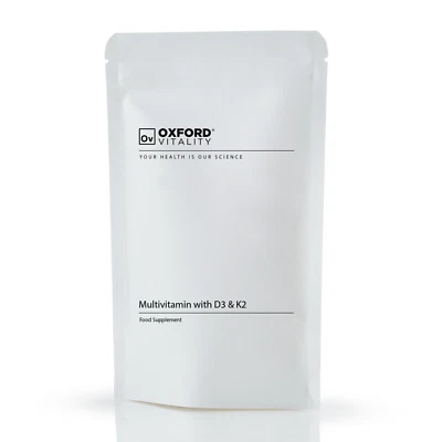 Tabletas multivitamínicas: complejo vitamínico completo para la salud con vitamina C, D3 + K2