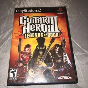 Guitar Hero 3 Legends of Rock PS2 CIB, getestet und funktioniert! Box T - Bild 1 von 5