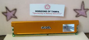 Geil 1 GB PC2-6400 DDR2-800 1 GB GX22GB6400UDC - Imagen 1 de 1