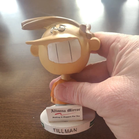 Nice 2013 Altoona Curve Keeping Up With The Tinkersons Tillman Bobblehead. SGA Cover