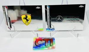 2020 TOPPS CHROM FORMULA 1 F1 - STUDERIA FERRARI #113 & MERCEDES AMG #112 🙂 - Bild 1 von 4