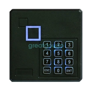Waterproof Keypad & RFID ID/EM Proximity Card Reader WG26 for Access Controller - Picture 1 of 6