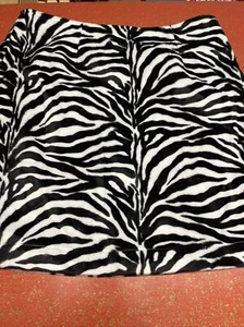 Limited Too Girls Tiger Print Skirt Size 14 Black And White - Picture 1 of 4