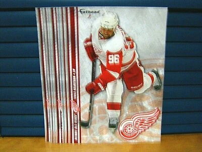 "NEW" TOMAS HOLMSTROM 2012 TRADEABLES FATHEAD SGA DETROIT RED WINGS 5X7 INCH - Image 1 of 2
