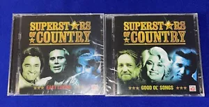 (2) SEALED Time/Life Music Superstars of Country DOUBLE CD Easy Loving/Good Ole - Picture 1 of 2