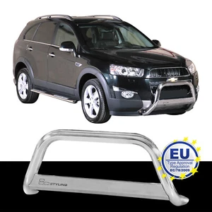 Staffa protezione persone ACCIAIO INOX adatta per CHEVROLET CAPTIVA dal 2011 cromata - Foto 1 di 9