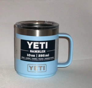 YETI Rambler 10oz (295ml) Thermal Travel Mug in Light Blue - Picture 1 of 6