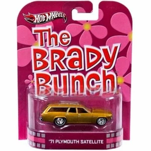 Hot Wheels Retro Entertainment The Brady Bunch '71 Plymouth Satellite X8893-996D - Picture 1 of 1