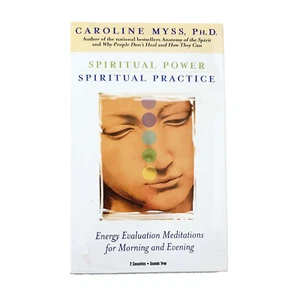 CAROLINE MYSS Spiritual Power Spiritial Practice Audio Cassette 1998 BRAND NEW! - Foto 1 di 6