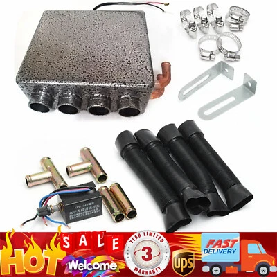 Universal Under Dash Heater 12V Heat Defroster w/ Speed Switch Car Truck 4 Ports - Image 1 of 4