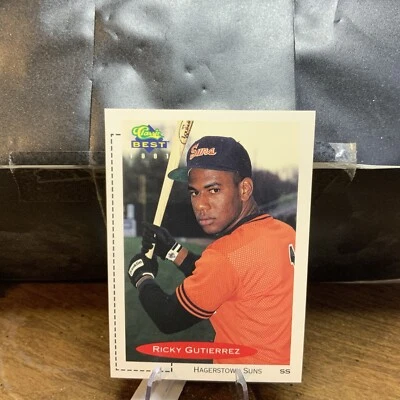 1991 Classic Best Minor League Ricky Gutierrez Baseball Cards #55 - Image 1 of 2