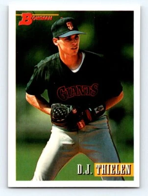 1993 Bowman #224 D.J. Thielen - Image 1 of 2