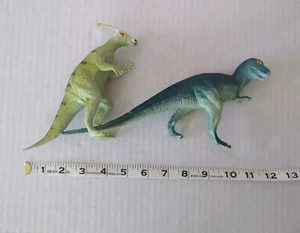 Vintage 1980’s LARAMI Dinosaur Lot Of 2 Tyrannosaurus and Parasaurolophus  - Bild 1 von 15