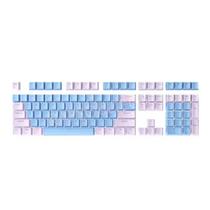 Multi-color Doubleshot Key Cap 104 Keycaps set for Cherry MX Mechanical Keyboard - Picture 1 of 28