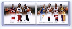 2012 Preferred Booklet Stephen Curry Wall Cousins Teague + GU Patches Gold /25 - Picture 1 of 2