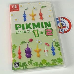 Pikmin 1+2 Nintendo Switch Japan FactorySealed Physical Game In EN-FR-DE-ES-IT N - Picture 1 of 5