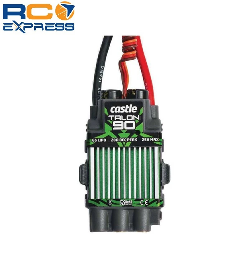 Castle Creations Talon 90- Amp 25v Bl Esc W/20amp Bec 010-0097-00 CSE010-0097-00 - Image 1 of 1