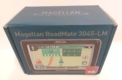 Magellan RoadMate 3045-LM Automotive GPS Receiver Used Tested & Working - Image 1 of 4