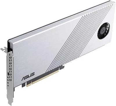 Asus HYPER M.2 X16 GEN 4 CARD AMD PCIe 4.0/3.0 x16 supports 4 x NVMe M.2 Drive - Image 1 of 2