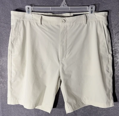 Pantalones Cortos de Golf Para Hombre Vineyard Vines Caqui Rendimiento Elastizados Ligeros (38Wx8L) Foto 1 de 4