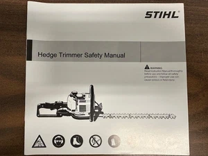 STIHL Hedge Trimmer  Instruction Safety Manual - Picture 1 of 1