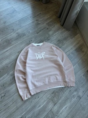 Dior x Shawn Stussy Garment Teñido Estampado Gráfico Pullover Sudadera Hombre Talla: M Foto 1 de 4