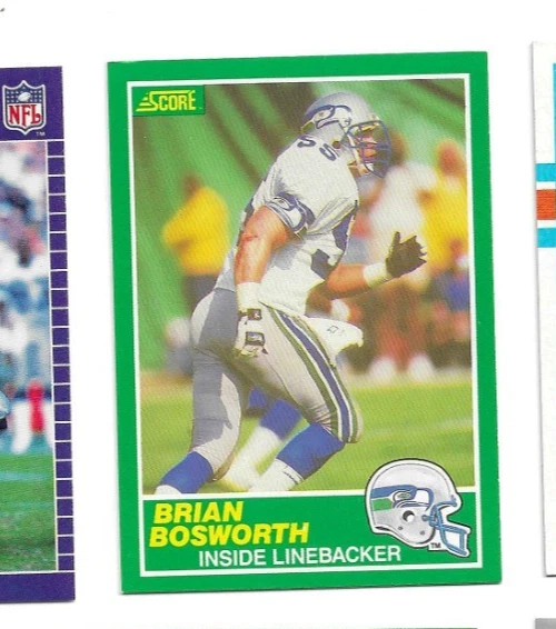 Seatlle Seahawks Football Cards Pick & Choose Largent / Bosworth / Watters - Image 1 of 1