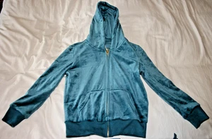 Jezzies / Jezebel blue coral velour jogging suit - age 5-6 years - NWoT - Picture 1 of 2
