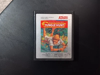 Atari 2600 Jungle Hunt Game Cartridge 2688 Tested Vintage 1983 - Image 1 of 3