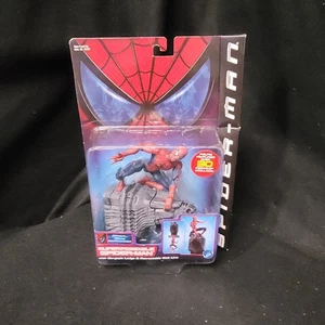 Vintage 2001 ToyBiz Spider-Man Movie Super Poseable Action Figure Official Movie - Bild 1 von 6