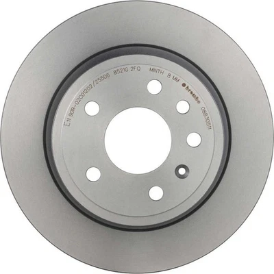 Rotor de freio a disco - Premium UV revestido OE rotor equivalente serve para 99-06 Saab 9-5 - Imagem 1 de 4