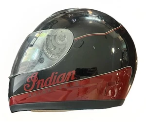 Casco integral INDIAN Motorcycles negro, rojo y amarillo - SA-28 grande - Imagen 1 de 10
