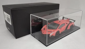 Kyosho LAMBORGHINI VENNOORANGE RED 1 43 Lamborghini Veneno - Picture 1 of 12