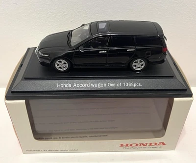 Honda Accord VII Tourer/ Estate/Wagon Ebbro 1/43 en negro como nuevo en caja de concesionario Foto 1 de 4