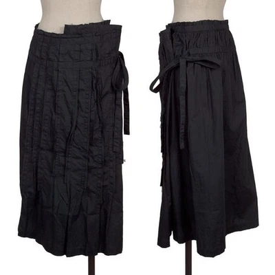 Falda envolvente pliegues corte algodón tricot COMME des GARCONS talla M (K-155503) Foto 1 de 4