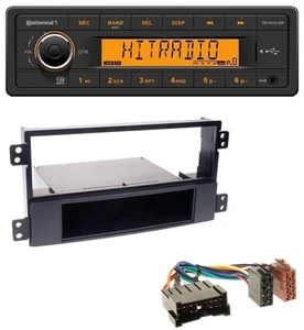 Continental 1DIN USB AUX MP3 Autoradio für Hyundai Sonata NF 02-05 schwarz - Bild 1 von 5