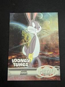 2024 Fleer Retro Looney Tunes Bugs Bunny Metal Universe 1997 98 #RMU-1 - Picture 1 of 2