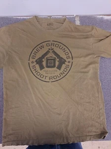 5.11 Tactical Brew Grounds T-Shirt Olive/Brown Size XL - Picture 1 of 5