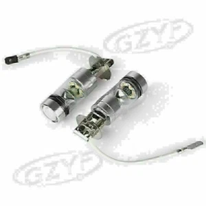 2pcs H3 100W Super Bright LED White Fog Tail DRL Daytime Head Light gk - Picture 1 of 7