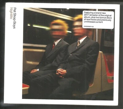 PET SHOP BOYS & ELTON JOHN Nightlife DELUXE 3 CD SEALED UNRELEASE & LIVE & MIXES - Image 1 of 2