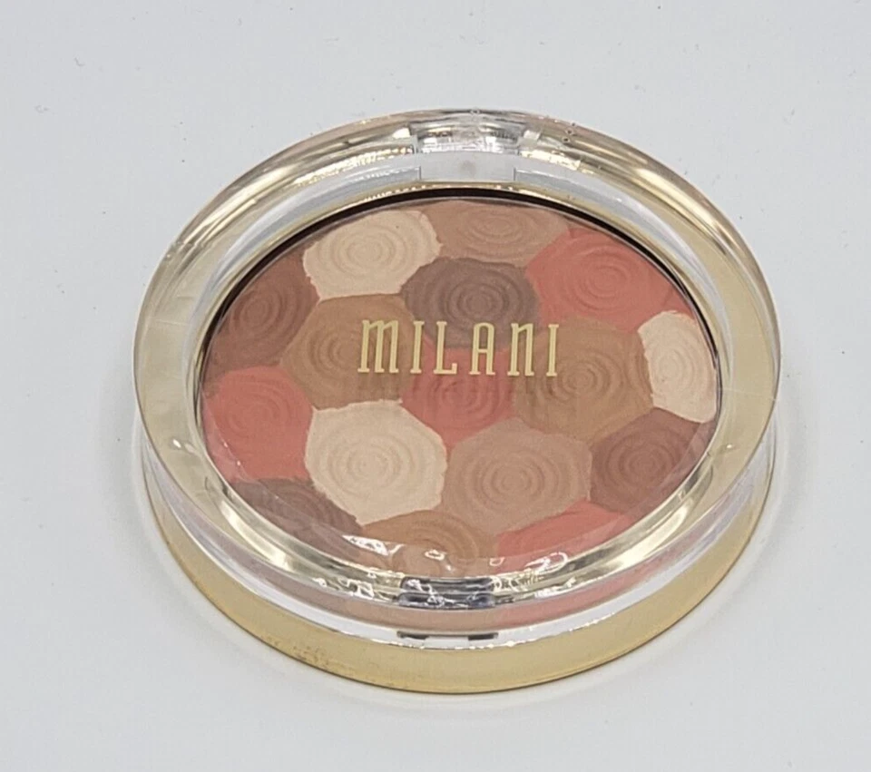 NEW MILANI Illuminating Face Powder Highlighter Bronzer & Blush- 01 Amber Nectar - Image 1 of 1