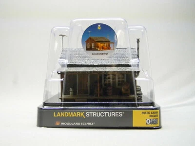 WOODLAND SCENICS BR5869 CABAÑA RÚSTICA ESCALA O cobertizo paisaje edificio WDS5869 NUEVO Foto 1 de 4
