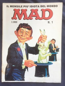 MAD Die dümmste Monatszeitschrift der Welt Jahr 1 Nr.1 Januar 1986 Elfenverlag - Bild 1 von 4