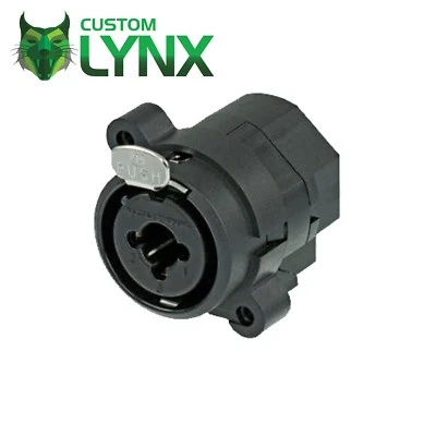 CUSTOM-LYNX Prese combinate Neutrik NCJ6FI-S. Connettore telaio pannello. Jack combinato XLR + TRS