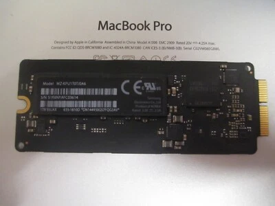  Apple MacBook Pro A1398 15" Late 2013 2014 2015 1TB 1000GB SSD - Image 1 of 4