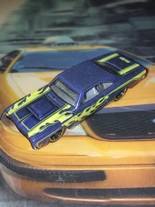 Hot Wheels Workshop Heat Fleet 2014 '69 Dodge Coronet Purple - Picture 1 of 5