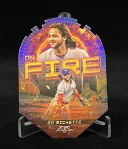2022 Topps Fire On Fire #EF-5 Bo Bichette Toronto Blue Jays - Picture 1 of 2