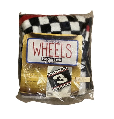 Vintage Dale Earnhardt #3 Blanket Richard Childress Racing USA 60x50 NASCAR NEW Cover
