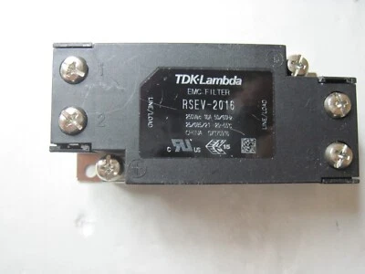 RSEV-2016  TDK-LAMBDA  POWER LINE FILTER - Image 1 of 2