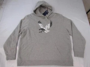 New Eastern Washington University Eagles Mens Sizes 3XL 3XLarge Gray Hoodie - Picture 1 of 3